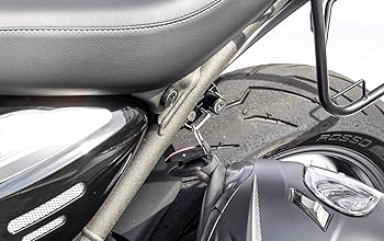 Amazon | キジマ(Kijima) バイクヘルメットロック スチール製